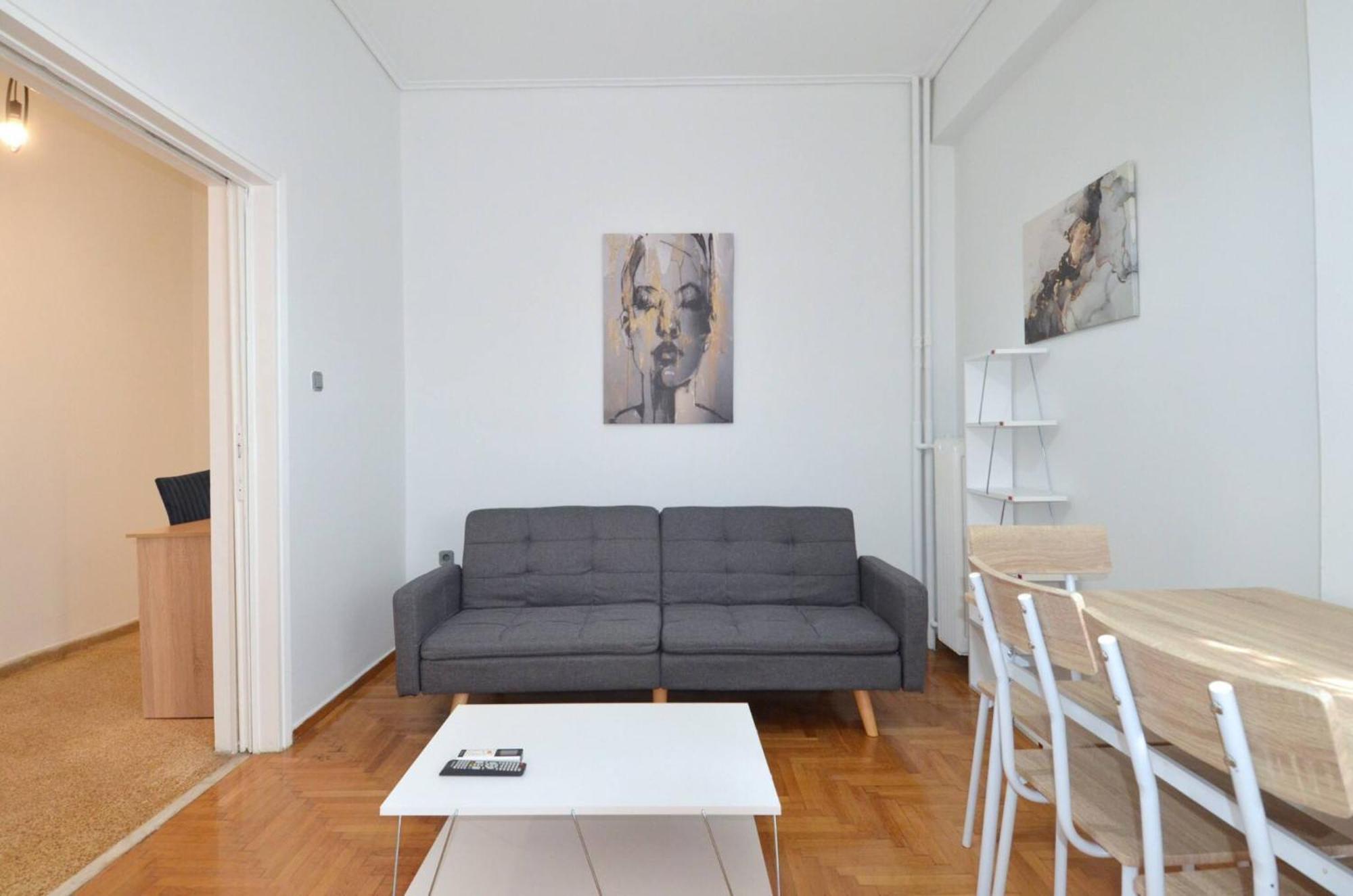A Cozy Minimal Apartment At Koukaki, Dimitrako... Афіни Екстер'єр фото