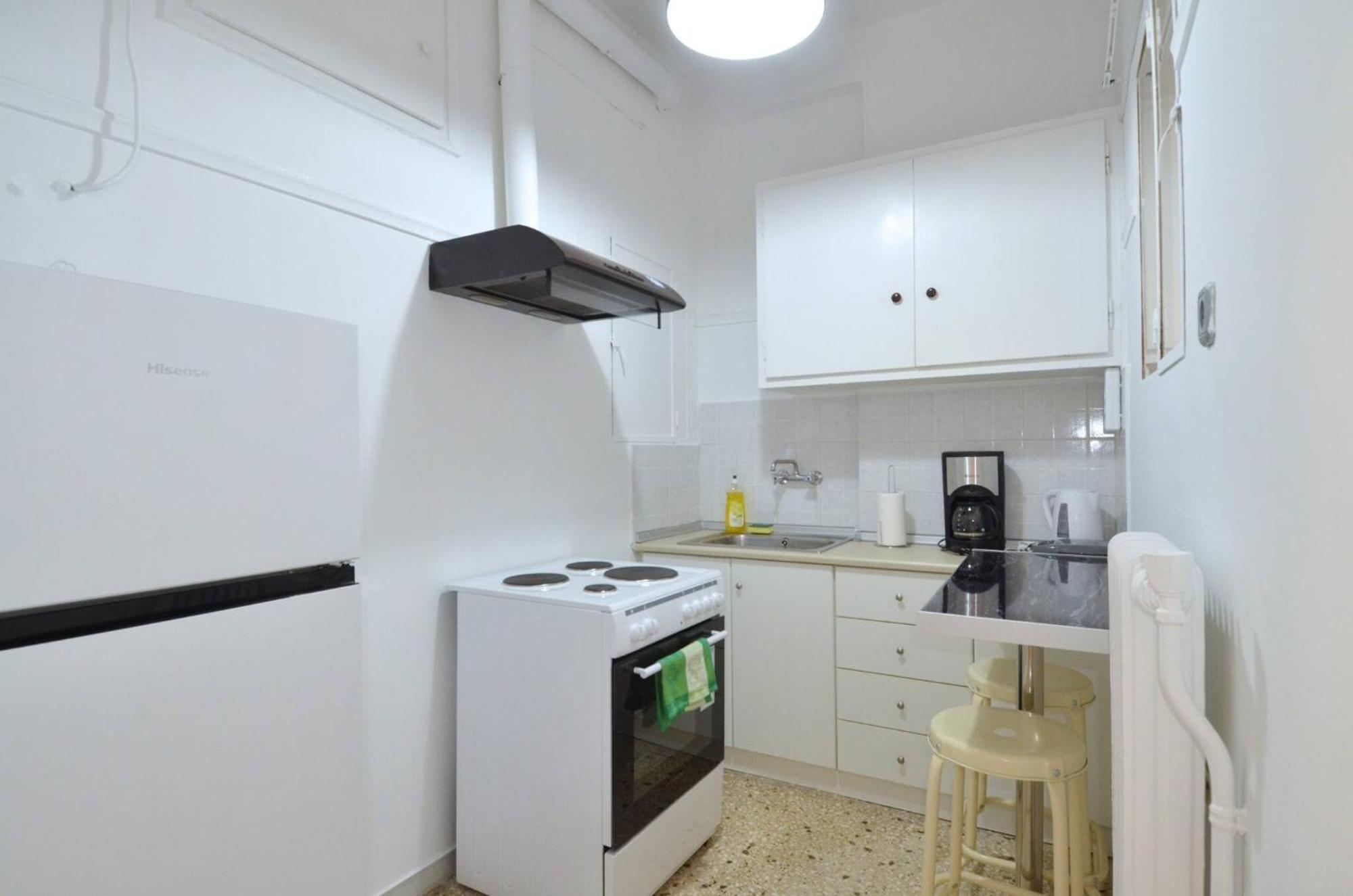 A Cozy Minimal Apartment At Koukaki, Dimitrako... Афіни Екстер'єр фото